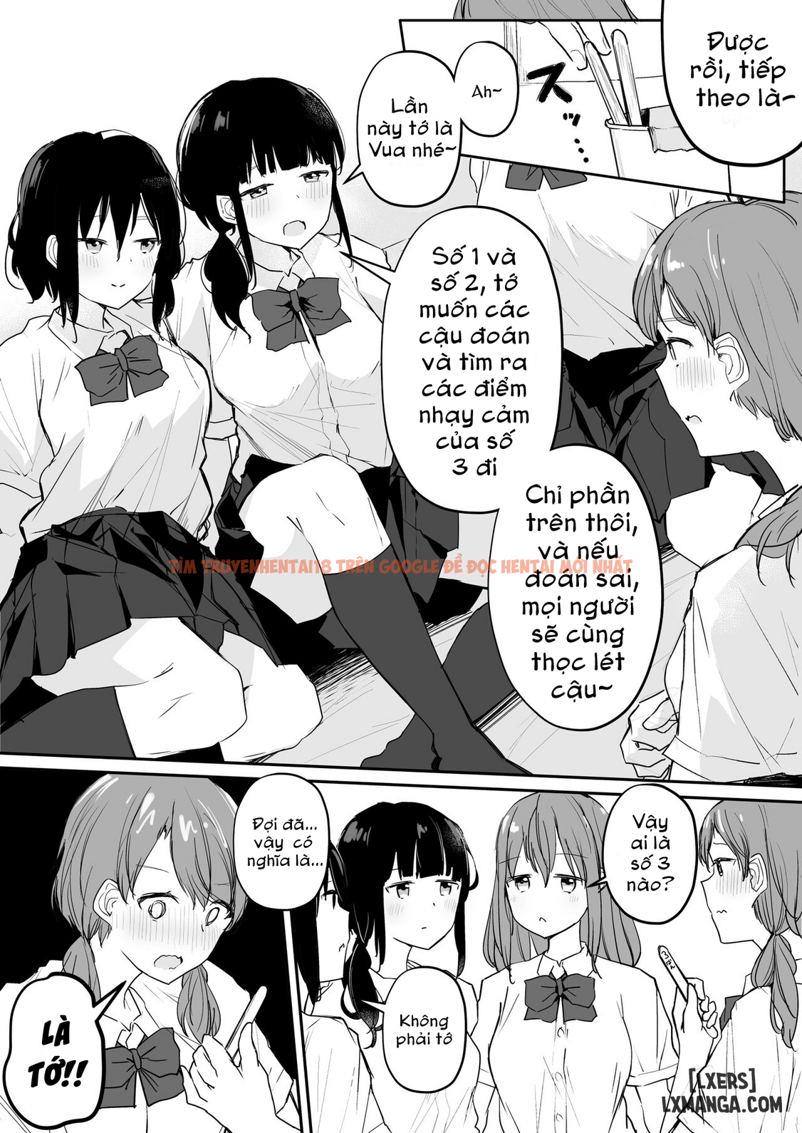 Trang truyện page_015 trong truyện tranh Yuri Zuki Joshi Ga Nandemoari No Ousama Game Yatta Kekka - oneshot - www.truyenhentai18.net