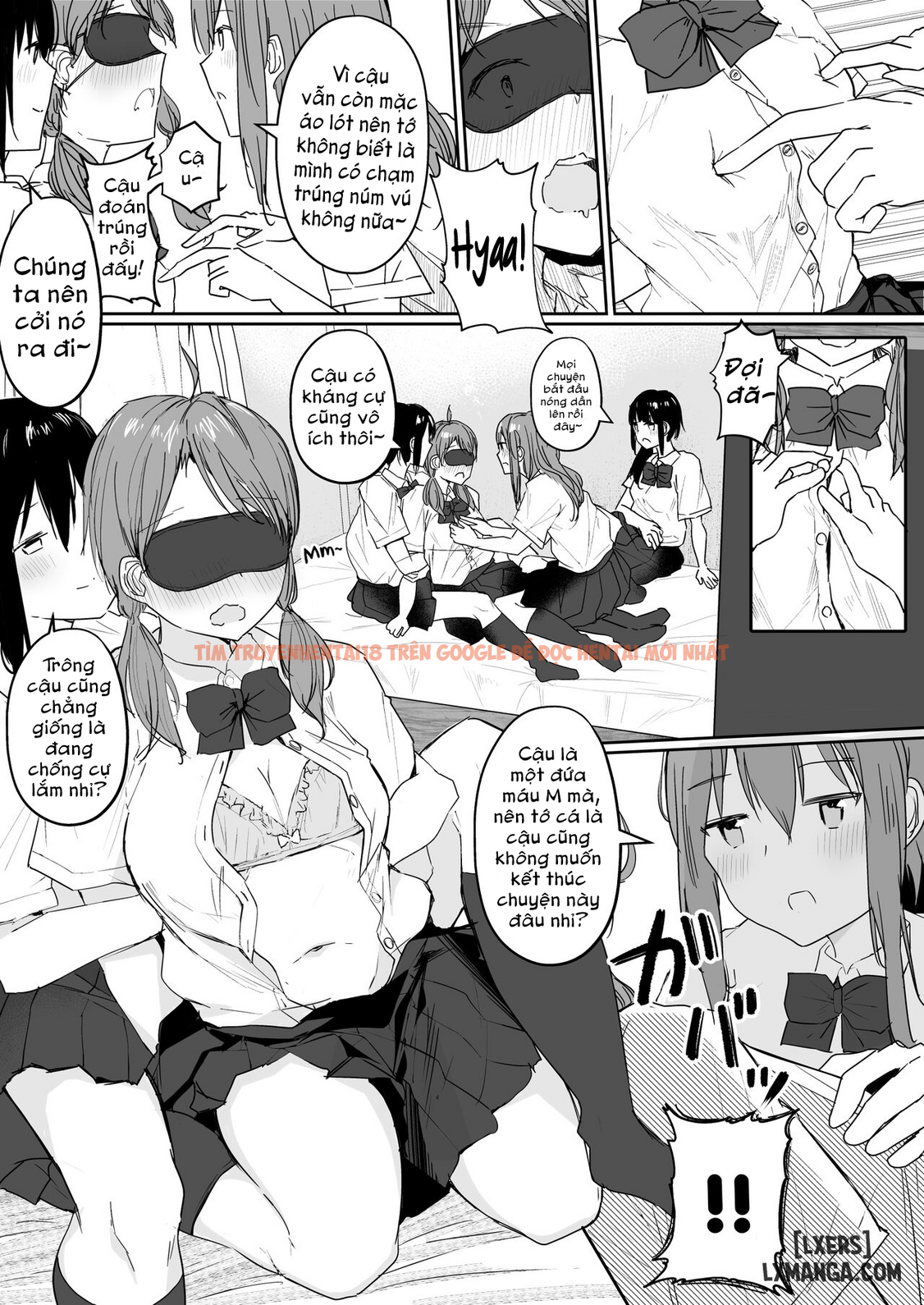 Trang truyện page_022 trong truyện tranh Yuri Zuki Joshi Ga Nandemoari No Ousama Game Yatta Kekka - oneshot - www.truyenhentai18.net