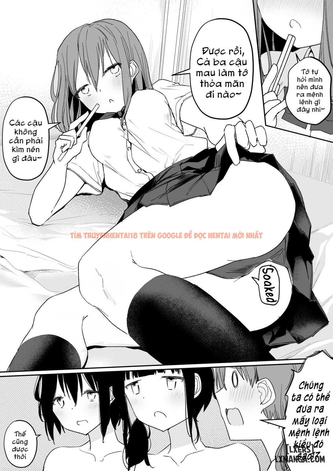 Trang truyện page_049 trong truyện tranh Yuri Zuki Joshi Ga Nandemoari No Ousama Game Yatta Kekka - oneshot - www.truyenhentai18.net