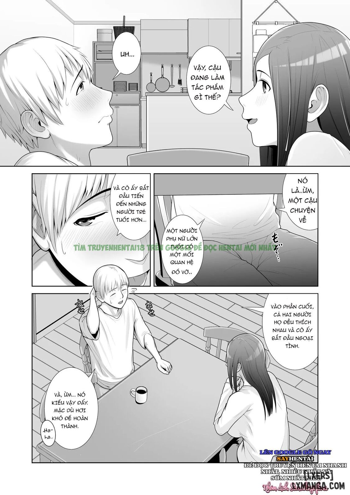 Hình ảnh 9 trong Yuujin No Hahaoya Ni Fudeoroshi Saremashita - Chap 1 - Hentaimanhwa.net