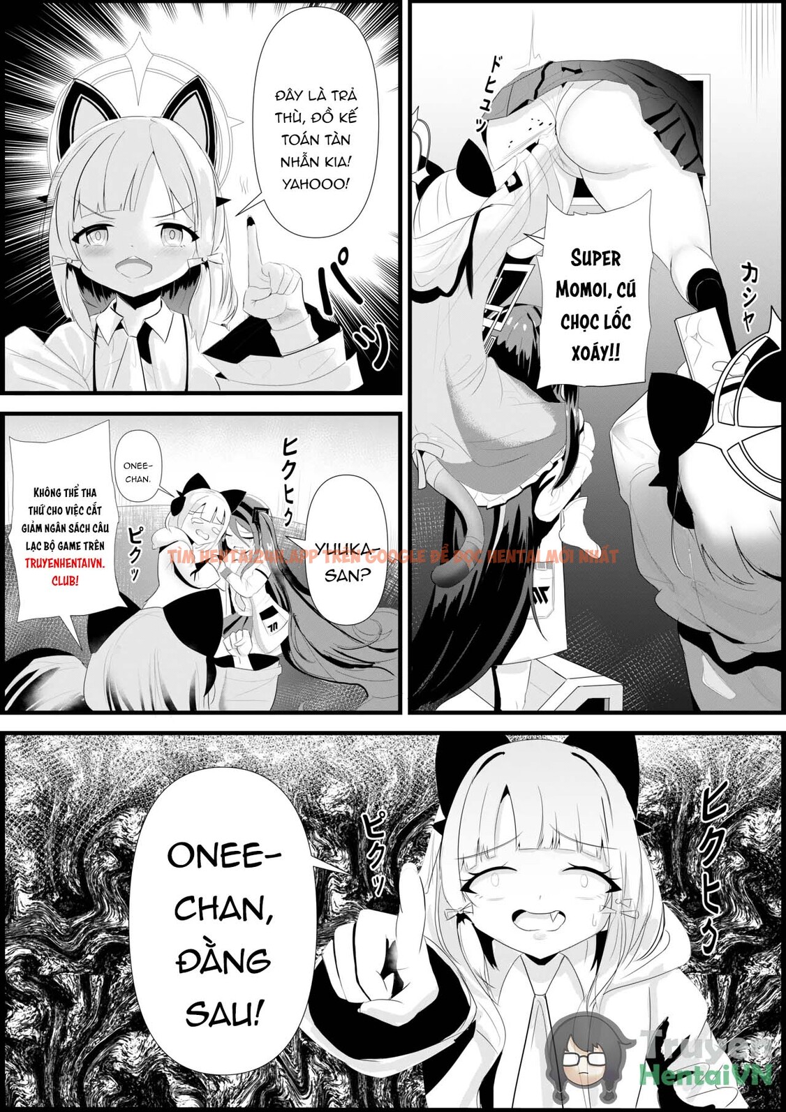 Xem ảnh 10 trong truyện hentai Yuuka No Aijou Wa, Kiken Na Made Ni Kyouretsu De Aru (Blue Archive) - One Shot - hentaitvn.net