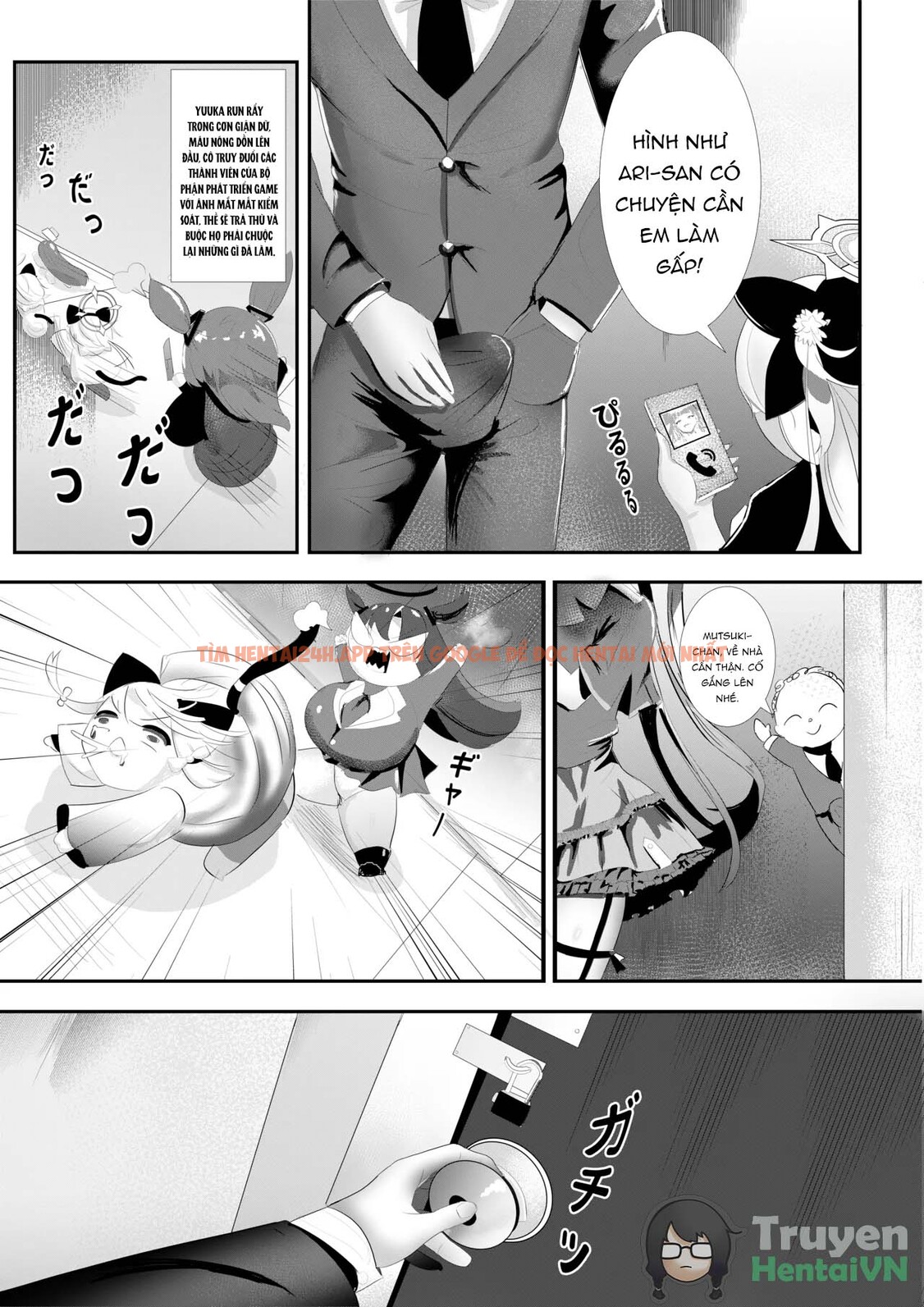 Xem ảnh 11 trong truyện hentai Yuuka No Aijou Wa, Kiken Na Made Ni Kyouretsu De Aru (Blue Archive) - One Shot - hentaitvn.net