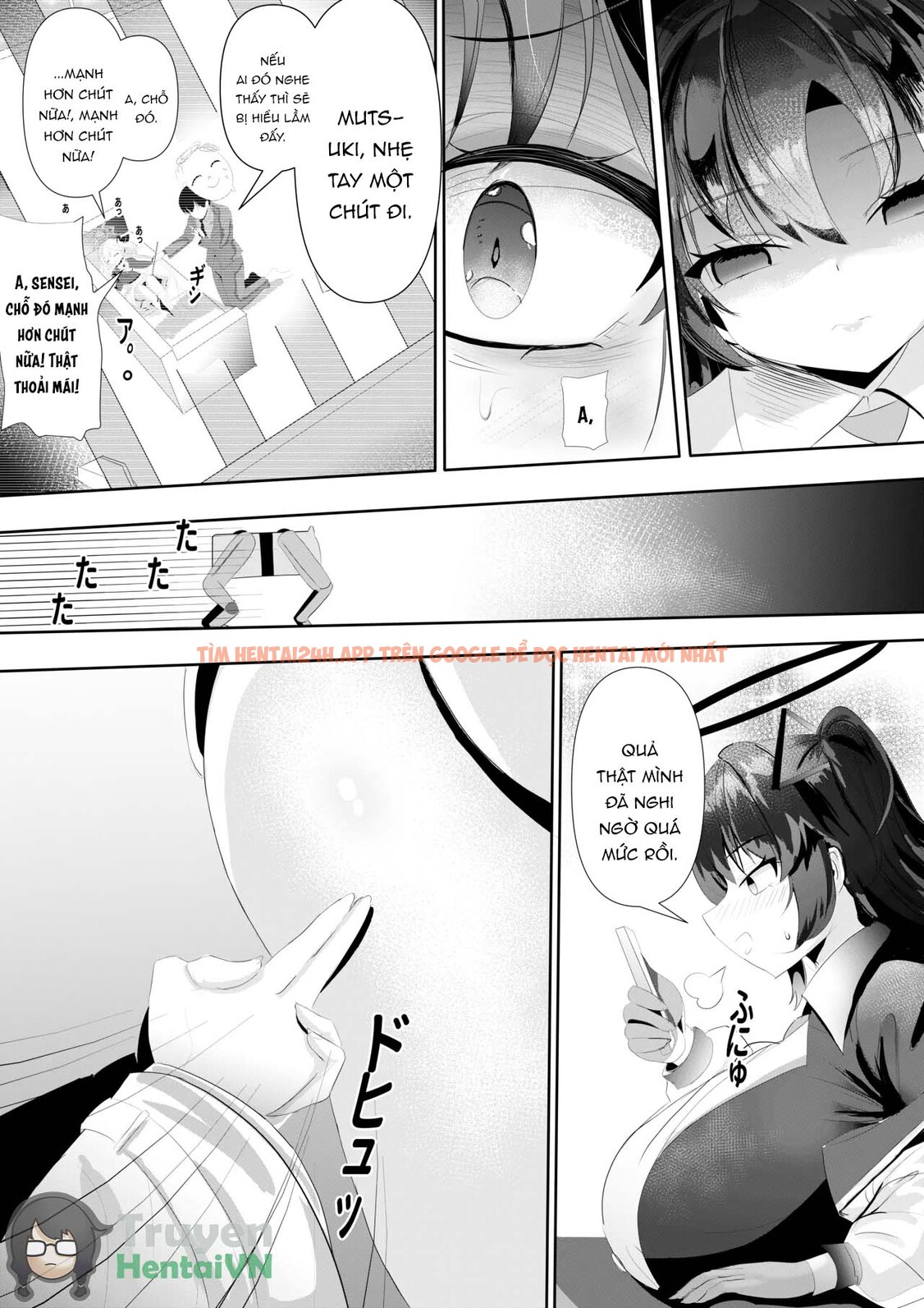 Xem ảnh 9 trong truyện hentai Yuuka No Aijou Wa, Kiken Na Made Ni Kyouretsu De Aru (Blue Archive) - One Shot - hentaitvn.net