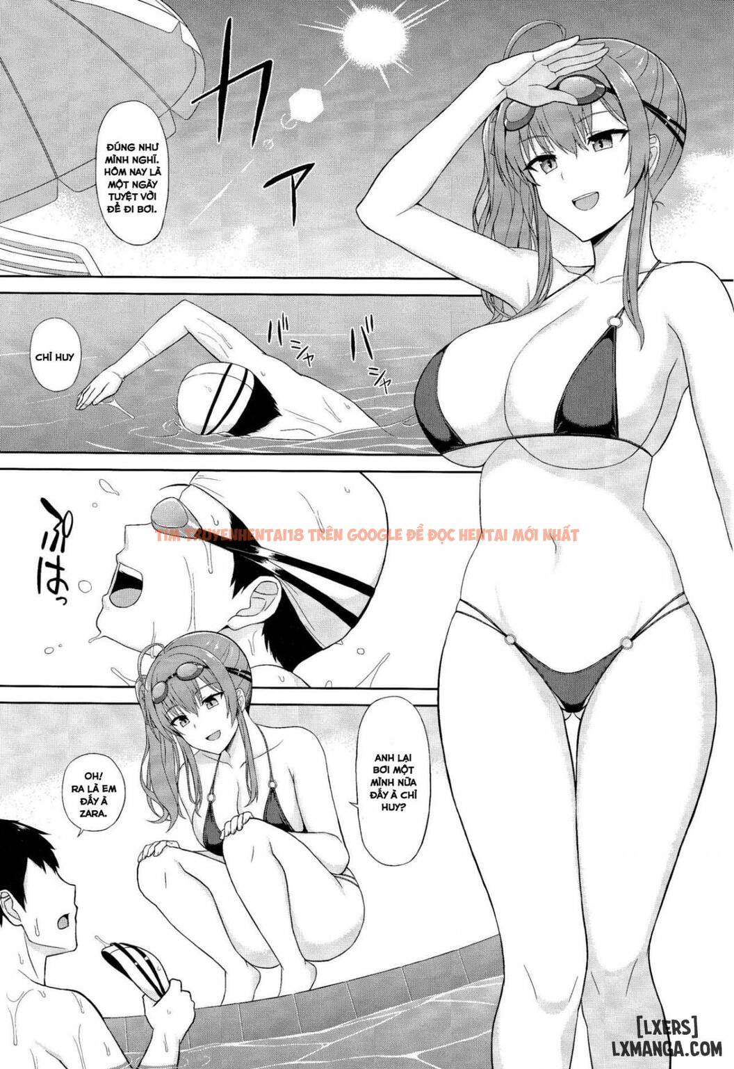 Xem ảnh 1 trong truyện hentai Zara To Miwaku No Poolside Zara And Poolside Charm - One Shot - hentaitvn.net