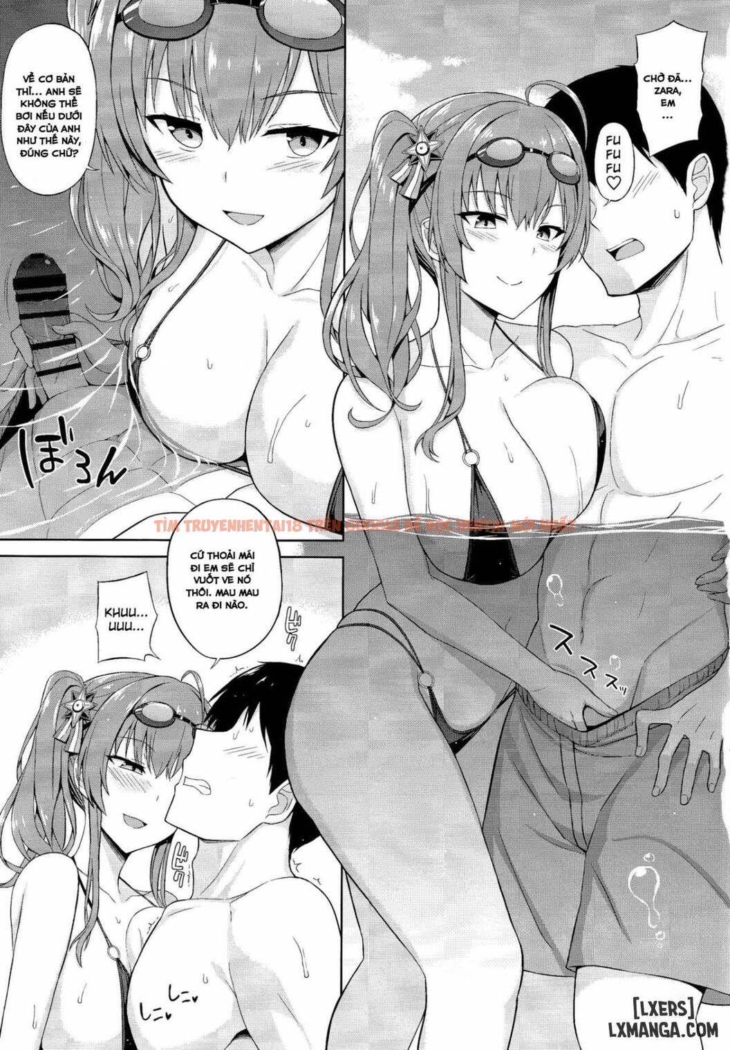Xem ảnh 3 trong truyện hentai Zara To Miwaku No Poolside Zara And Poolside Charm - One Shot - hentaitvn.net