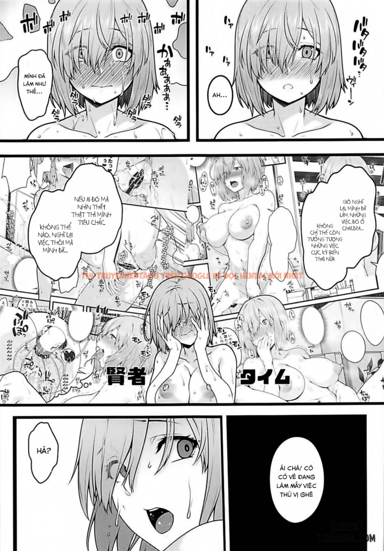 Trang truyện 17 trong truyện tranh Zenra Roshutsu Haikai Onanie Ni Dohamari Shita Hentai Kouhai Mash Kyrielight - One Shot - www.truyentvn.net