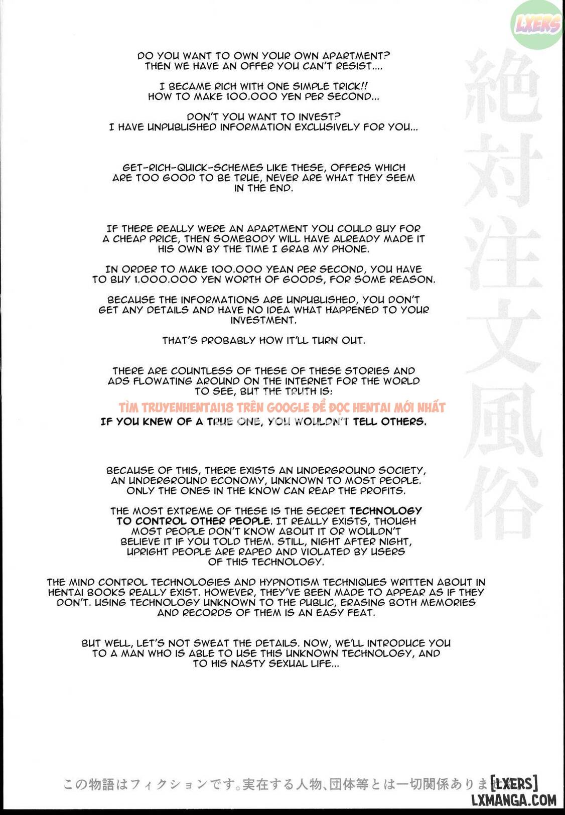 Trang truyện 3 trong truyện tranh Zettai Chuumon Fuuzoku - One Shot - www.truyentvn.net
