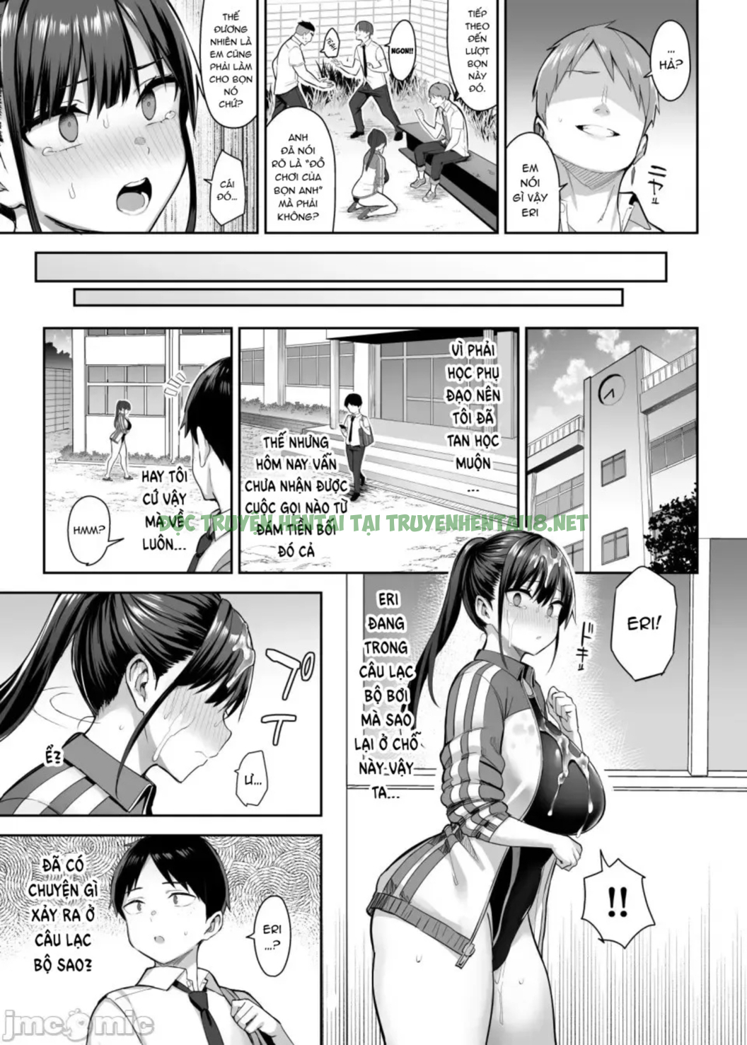 Xem ảnh 18 trong truyện hentai Zutto Sukidatta Kyonyū Osananajimi Ga Furyō-tachi - Chapter 2 END - truyenhentai18.pro